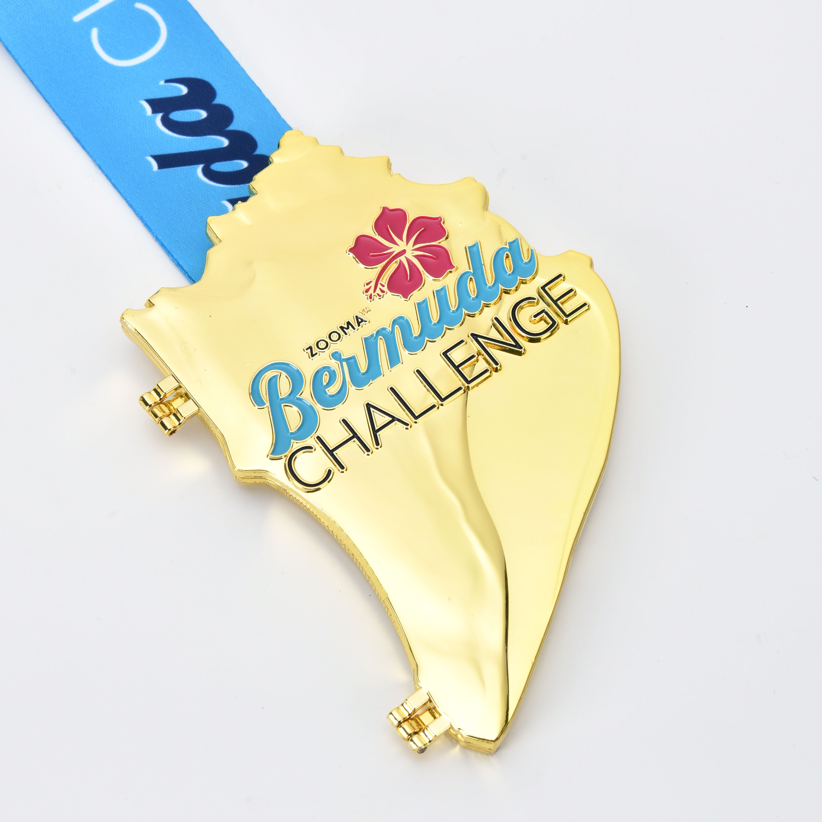 ZOOMA Bermuda Challenge Finisher Medal – Hinged Design