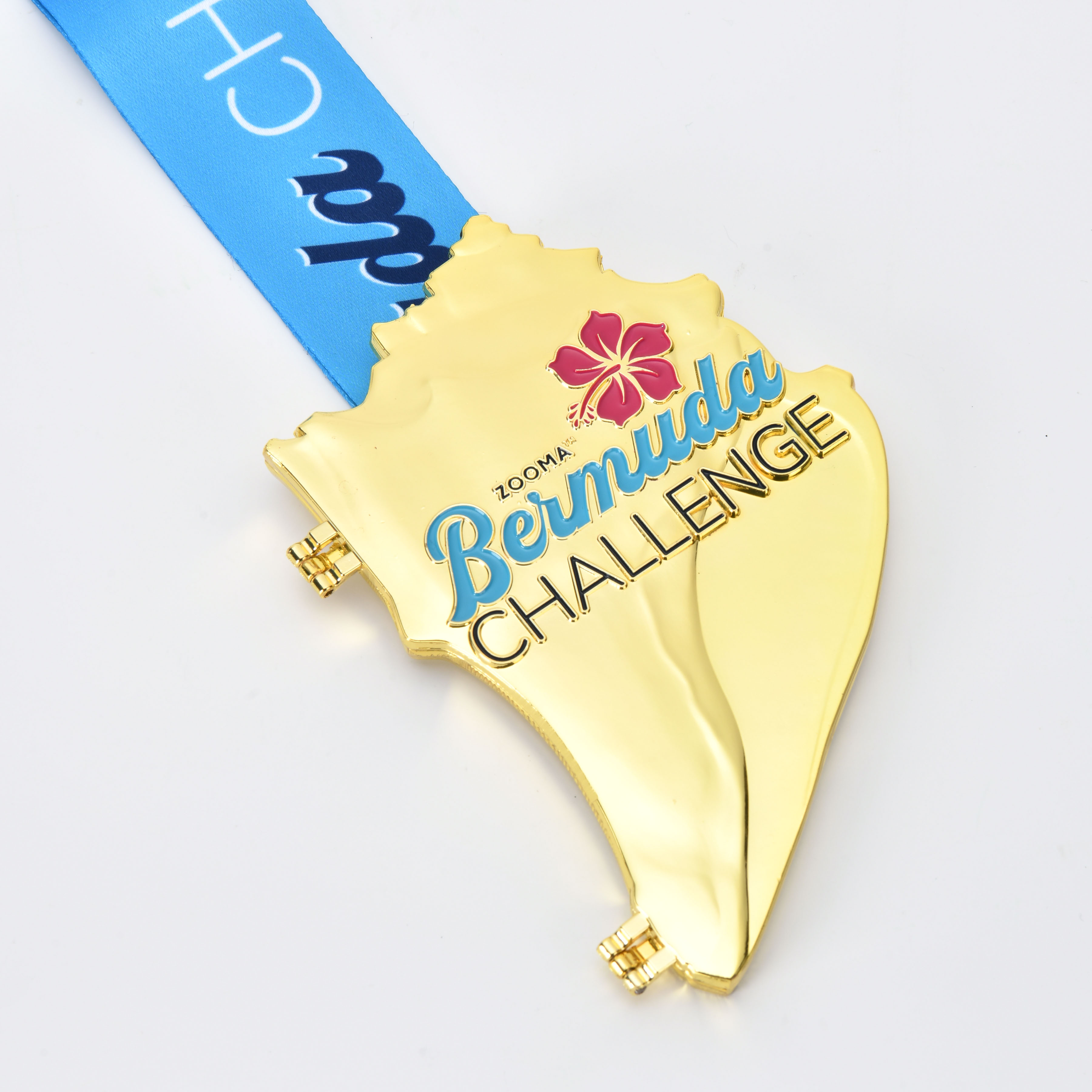 ZOOMA Bermuda Challenge Finisher Medal – Hinged Design