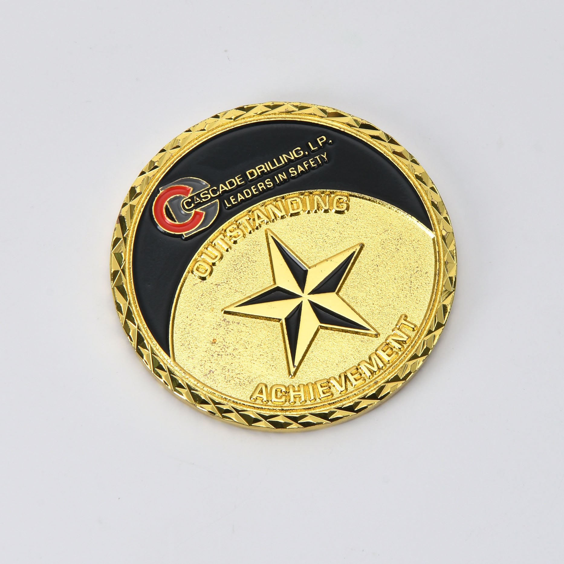 Custom Military & Corporate Challenge Coins – Die-Cast Metal with Enamel Finish