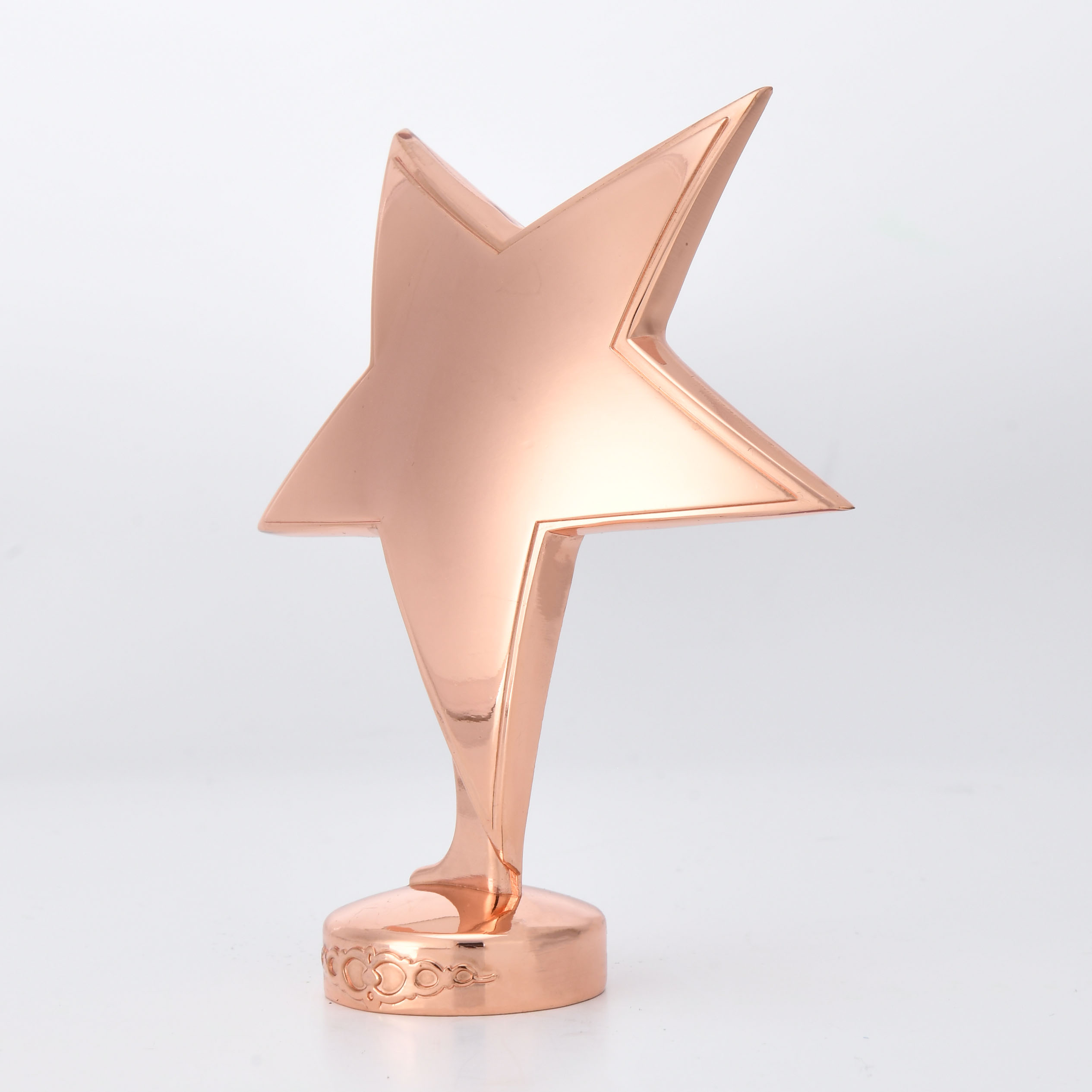 Silver Star Trophy Award – Polished Zinc Alloy