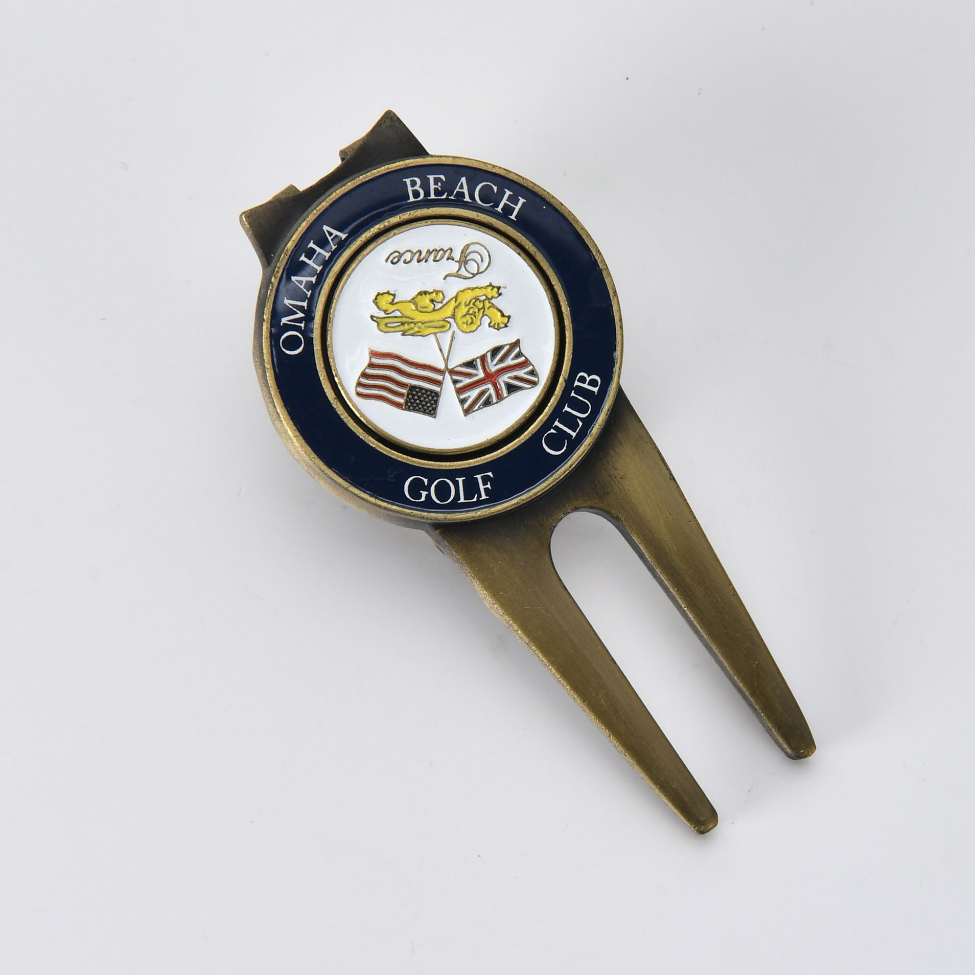 Custom Golf Divot Tools with Logo – Personalized Pitchfork Repair Tools with Magnetic Ball Marker